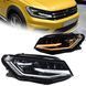 Передние тюнинг лед фары для Volkswagen Caddy 2015-2020 г.в. Волксваген Кади
