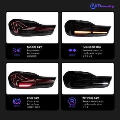 Задние фонари BMW 4 серии F32/F33/F36/F82/F83 2014-2018 г.в. БМВ Ф32, BMW, Альтернативная оптика, 4-Series, Новое, На штатные места, 4 Coupe (F32, F82) 2013-