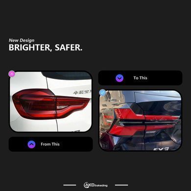 Задние лед фонари BMW X3 G01 F97 2016-2021 г.в. БМВ Х3 Г01, BMW, Альтернативная оптика, X3, Новое, На штатные места, X3 (G01) 2016-