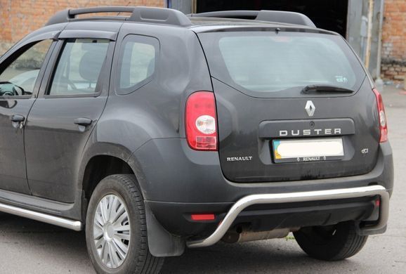 Защита заднего бампера (труба) Renault Duster 2010-2017 Дастер