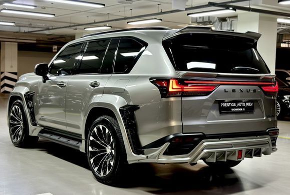 Тюнинг обвес для Lexus LX 600 2021+ г.в. стиль Wald, Серый грунт (под покраску)