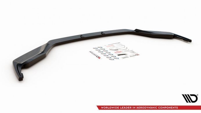 Накладка переднего бампера сплиттер Lexus GS 2012-2015 г.в. Лексус ГС, Черный, Внешний Тюнинг, Lexus, Накладка на передний бампер, Не требуется, ABS-пластик, GS, Новое, На штатные места, GS (GRL1, GWL1) 2012-