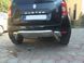Защита заднего бампера (труба) Renault Duster 2010-2017 Дастер