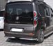 Защита заднего бампера уголки Fiat Doblo nuovo 2015+