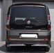 Защита заднего бампера уголки Fiat Doblo nuovo 2015+