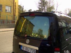 Спойлер багажника "Калин" Volkswagen Caddy 2004-2010