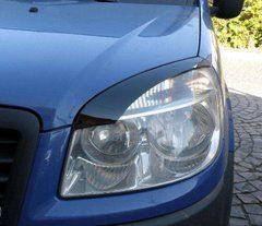 Реснички на фары Fiat Doblo II 2005+ г.в. Фиат Добло