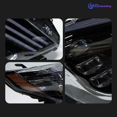 Тюнинг лед фары Toyota Prado 150 2010-2013 г.в. Тойота Прадо