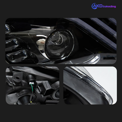 Тюнинг лед фары Toyota Prado 150 2010-2013 г.в. Тойота Прадо