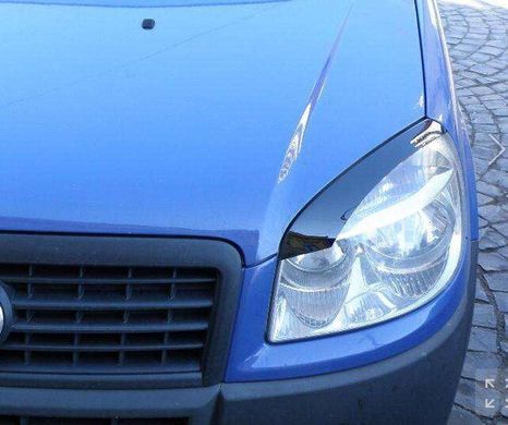 Реснички на фары Fiat Doblo II 2005+ г.в. Фиат Добло
