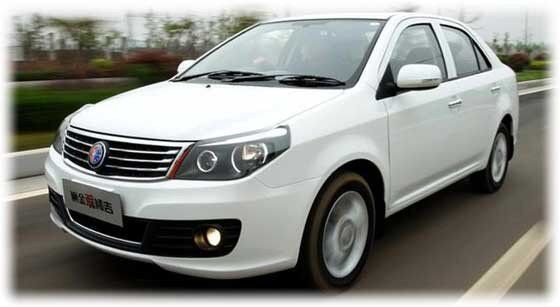 Реснички на фары GEELY GC6 2014+ г.в.