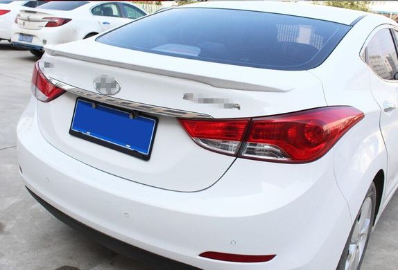 Спойлер багажника сабля Hyundai Elantra MD 2011-2015 г.в. ABS пластик