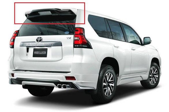 Спойлер багажника Toyota Prado 2018+ г.в. стиль TRD