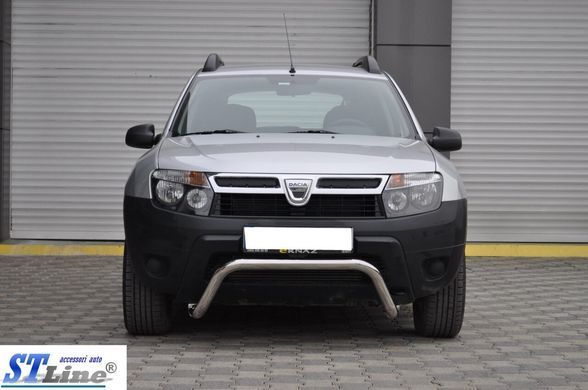 Захист переднього бампера (кенгурятник, бугель, дуга) Renault Duster 2010-2017