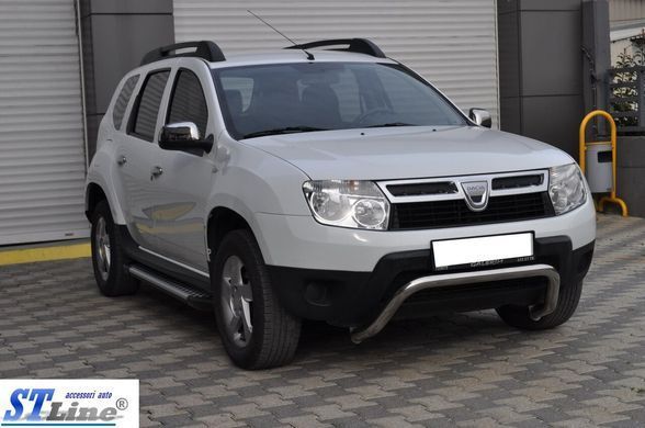 Захист переднього бампера (кенгурятник, бугель, дуга) Renault Duster 2010-2017