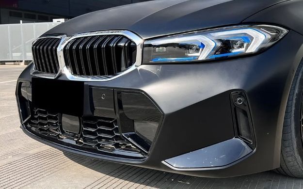 Тюнінг апгрейд комплект для BMW 3 серії F30 / F35 2013-2018 р.в. у стиль G20 LCI, Серый грунт (под покраску), Зовнішній тюнінг, BMW, Комплект обвеса, Требуется, Полипропилен, 3-Series, Новое, На штатные места, 3 (F30, F35, F80) 2011-