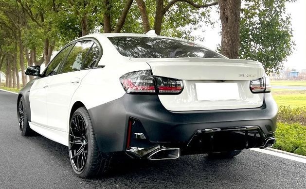Тюнінг апгрейд комплект для BMW 3 серії F30 / F35 2013-2018 р.в. у стиль G20 LCI, Серый грунт (под покраску), Зовнішній тюнінг, BMW, Комплект обвеса, Требуется, Полипропилен, 3-Series, Новое, На штатные места, 3 (F30, F35, F80) 2011-