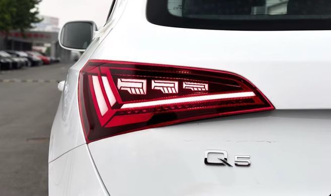 Задние тюнинг лед фонари Audi Q5 2008-2018 г.в. Ауди ку5, Audi, Альтернативная оптика, Q5, Новое, На штатные места