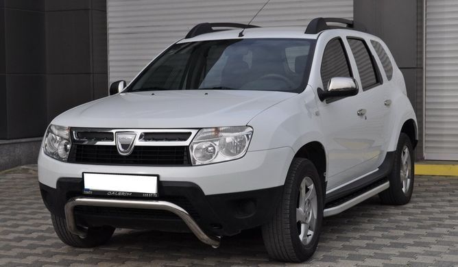 Захист переднього бампера (кенгурятник, бугель, дуга) Renault Duster 2010-2017