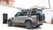 Накладка на задній бампер з насадками для Land Rover Defender 2020 р.в. Дефендер, Черный