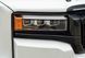Накладки над фарами вії для Toyota Prado 250 2024+ р.в. Прадо 250, Черный