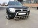 Захист переднього бампера (кенгурятник, бугель, дуга) Renault Duster 2010-2017