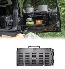 Стол органайзер крышки багажника для Land Rover Defender 2020+, Черный, Land Rover, Алюминий, Defender, Новое, На штатные места