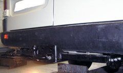 Прицепное устройство (Фаркоп) со съемным польским крюком VOLKSWAGEN LT 1,2-х котковый 1995-2006 г.в.