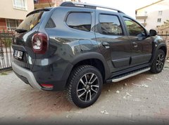 Накладки на арки+ молдинги дверей Renault Duster 2018+ г.в. Рено Дастер