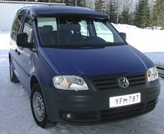 Козырек спойлер лобового стекла солнцезащитный Volkswagen Caddy 2004-2010 г.в. Кади