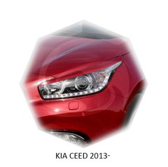 Реснички на фары Kia CEED 2013+ г.в. киа сид