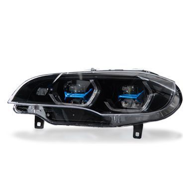Передні тюнинг лед фари для BMW X6 2007-2014 р.в. БМВ Х6, BMW, Альтернативная оптика, X6, Новое, На штатные места, X6 (E71, E72) 2008-