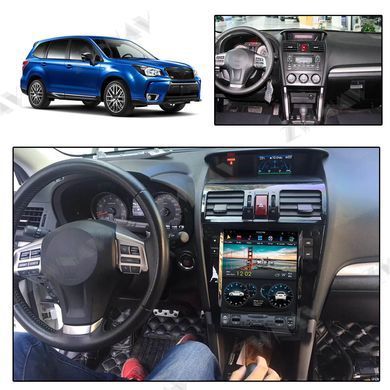 Штатная магнитола в стиле тесла Subaru Forester 2013-2018 г.в. Субару Форестер Android, GPS, Автомагнитола, Subaru, Forester, Новое, На штатные места, FORESTER (SJ) 2012-
