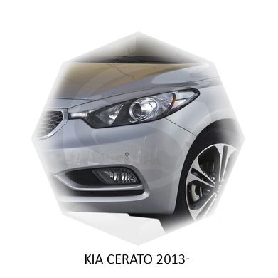 Реснички на фары Kia CERATO 2013+ г.в. киа черато