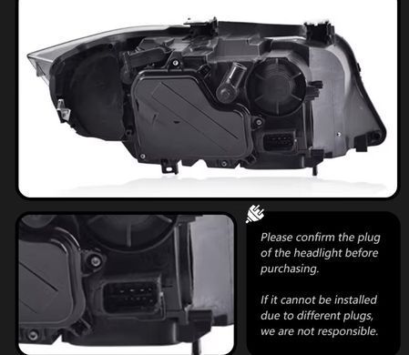 Передние лед фары BMW E90 2004-2013 г.в. БМВ Е90, BMW, Альтернативная оптика, 3-Series, Новое, На штатные места, 3 (E90) 2005-2011