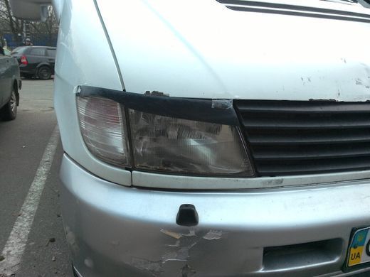 Реснички на фары Mercedes Vito 638 Мерседес Вито