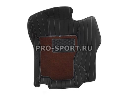 Коврики 3D VIP класса на липучках Mercedes Benz GL X164 2009-2012 г.в.