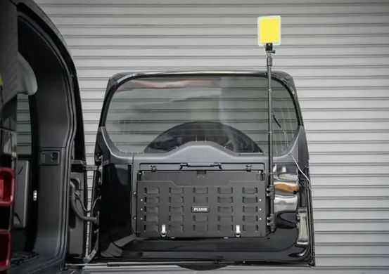 Стіл органайзер кришки багажника для Land Rover Defender 2020+, Черный, Land Rover, Алюминий, Defender, Новое, На штатные места