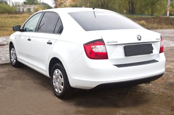 Реснички на задние фонари Skoda Rapid 2012+ г.в. Шкода Рапид