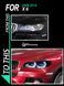 Передні тюнинг лед фари для BMW X6 2007-2014 р.в. БМВ Х6, BMW, Альтернативная оптика, X6, Новое, На штатные места, X6 (E71, E72) 2008-