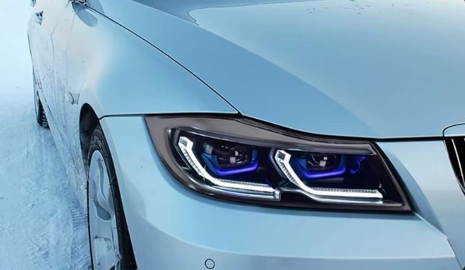 Передние лед фары BMW E90 2004-2013 г.в. БМВ Е90, BMW, Альтернативная оптика, 3-Series, Новое, На штатные места, 3 (E90) 2005-2011