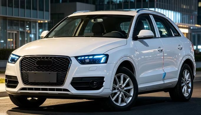 Передні лед фари Audi Q3 2012-2015 р.в. Ауді ку3, Audi, Альтернативная оптика, Q3, Новое, На штатные места, Q3 (8U) 2011-