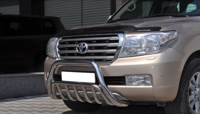 Защита переднего бампера кенгурятник Toyota Land Cruiser 200 2008-2015 г.в.