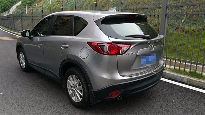 Спойлер на крышку багажника Mazda CX-5 рестайлинг 2014-2016 г.в. ABS пластик, Серый грунт (под покраску), Mazda, Требуется, ABS-пластик, CX-5, Новое, CX-5 (KE) 2011-