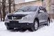 Зимова заглушка решітки переднього бампера Nissan Qashqai 2006-2010 р.в. Нісан Кашкай