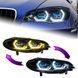 Передні тюнинг лед фари для BMW X6 2007-2014 р.в. БМВ Х6, BMW, Альтернативная оптика, X6, Новое, На штатные места, X6 (E71, E72) 2008-