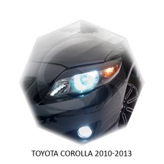 Реснички на фары Toyota COROLLA 2010-2013 г.в. Тойота Корола