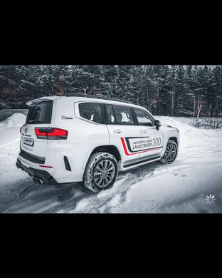 Тюнинг обвес Totota Land Cruiser LC300 2021+ г.в. стиль MTR, Внешний Тюнинг, Toyota, Комплект обвеса, Требуется, Полипропилен, Land Cruiser, Новое, На штатные места, Land Cruiser 300 2021-