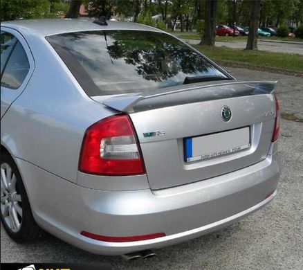 Спойлер багажника Skoda Octavia 2008-2013 г.в. RS-style, Серый грунт (под покраску), Skoda, Спойлер, Требуется, ABS-пластик, Octavia, Новое, На штатные места, OCTAVIA (1Z3) 2004-