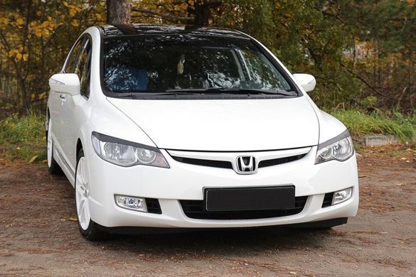 Реснички на фары для Honda Civic VIII 2006-2009 г.в.